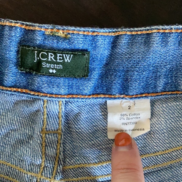 J Crew Jean Shorts - Picture 2 of 4